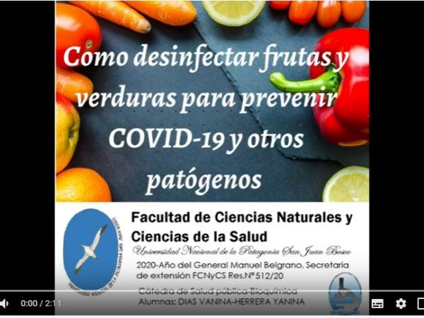 Como desinfectar frutas y verduras para prevenir Covid-19 y otros patógenos