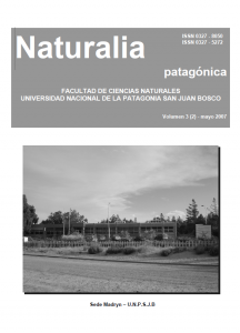Naturalia Patagónica Volumen – 3 (2) 2007