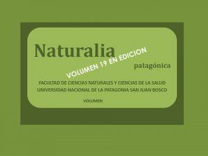 Naturalia patagónica Volumen – 19